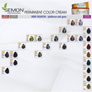 Semon Color Chart 64 Shades | Shopee Philippines