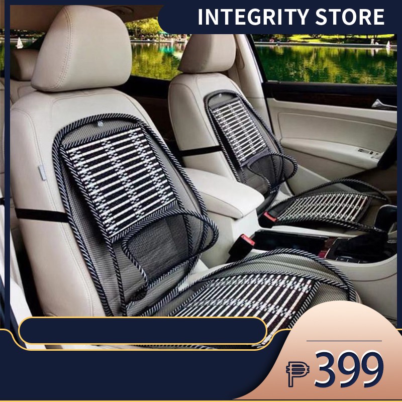 Car breathable cool waist cushion bamboo seat cushion summer cool and breathable office chair