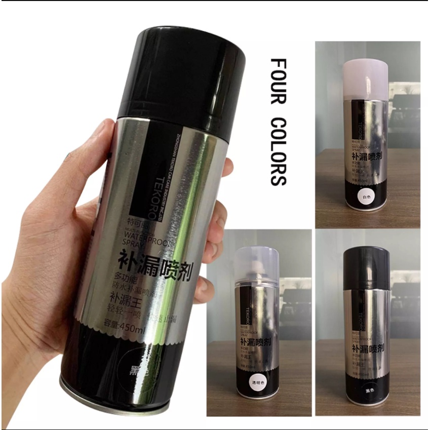 Original 450ml Tekoro Waterproof Spray Can Quickly Stop Leaks