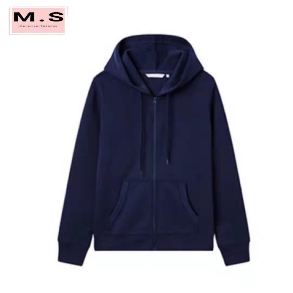 navy blue zip up jacket