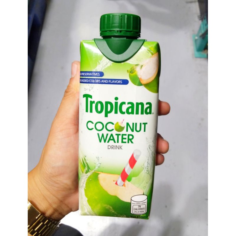 Tropicana Coconut Water 330 ml Shopee Philippines