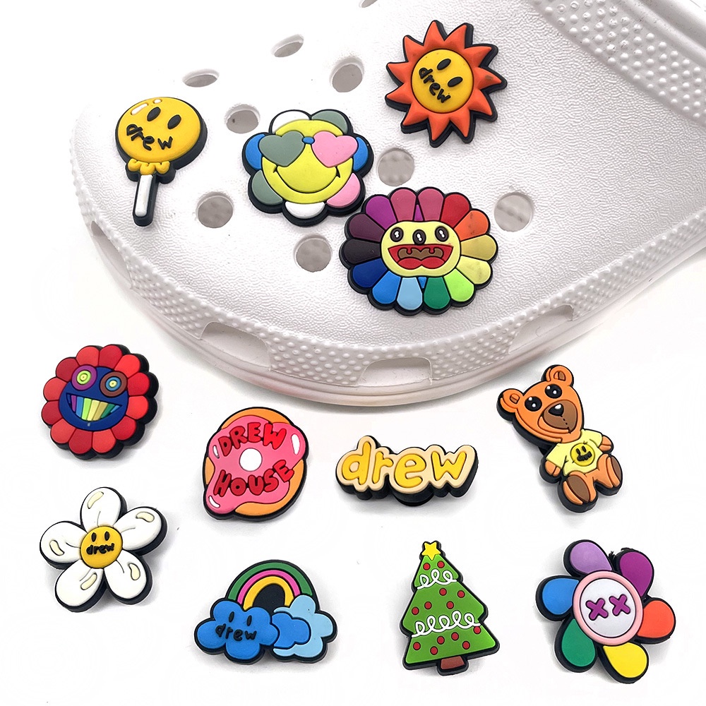 Jibbitz Drew House Justin Bieber Crocs Pins for shoes Shopee Philippines