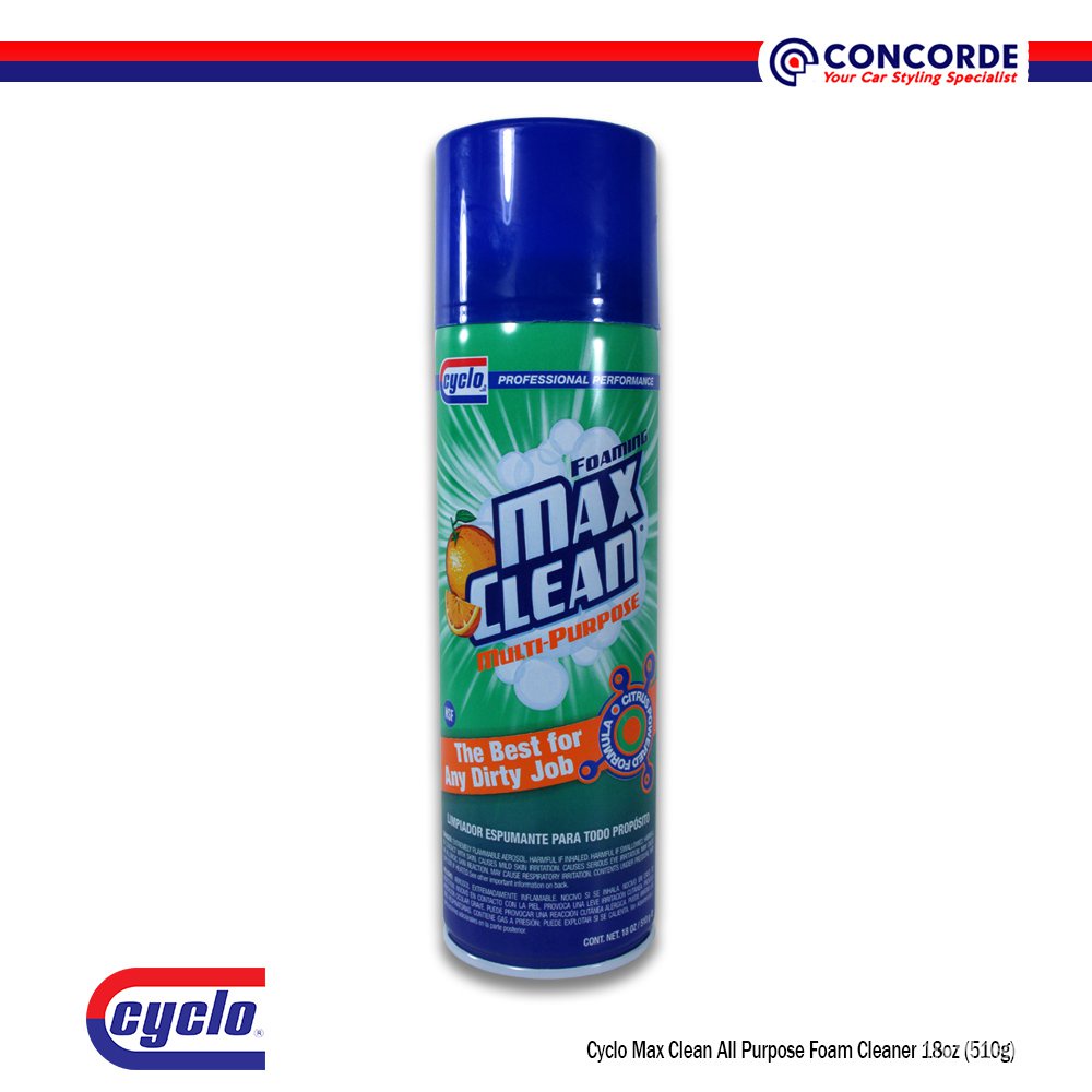 Concorde Cyclo Max Clean All Purpose Foam Cleaner 18 oz (510g) Shopee Philippines