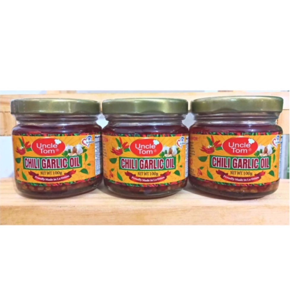 UNCLE TOM Chili Garlic Oil 100 Grams Shopee Philippines
