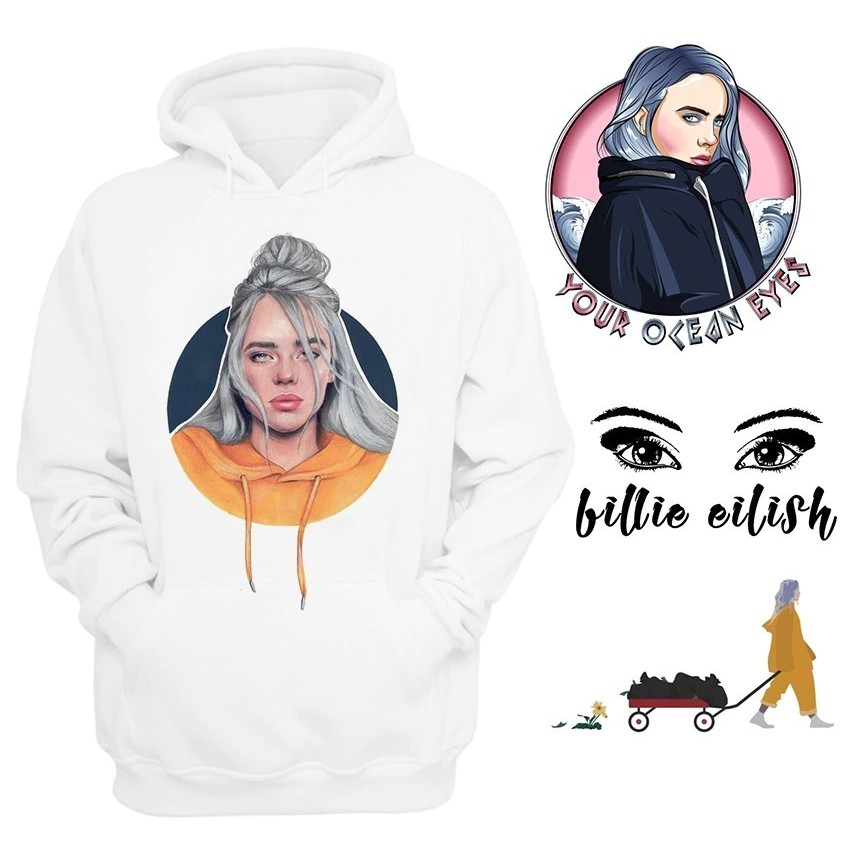 billie eilish pullover hoodie