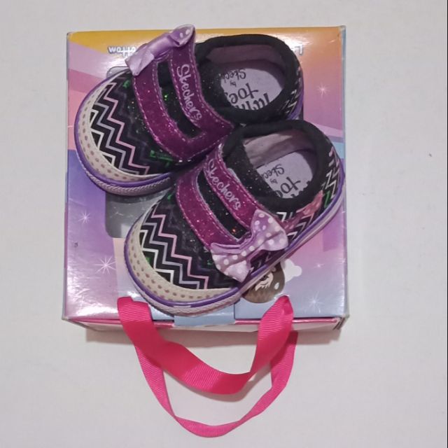 skechers twinkle toes purple
