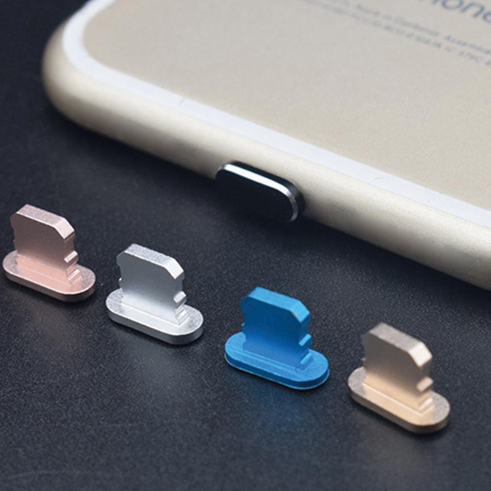 1pcs Metal Dust Cap Plug Cover Charger Lightning Port Anti Dust For IPhone  7 8 X | Shopee Philippines