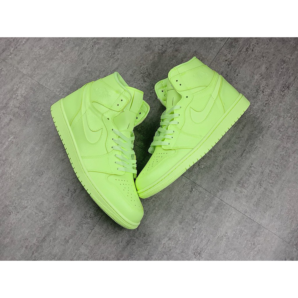 green jelly shoes