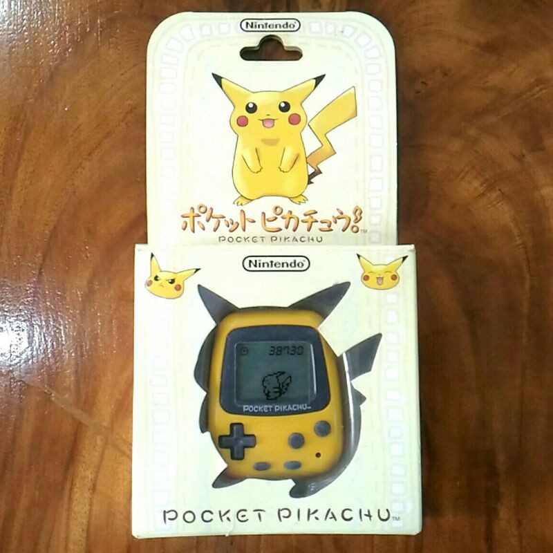 Pocket Pikachu 01 Pedometer Tamagotchi Rare Japan 1998 Nintendo Pokemon Toys Shopee Philippines