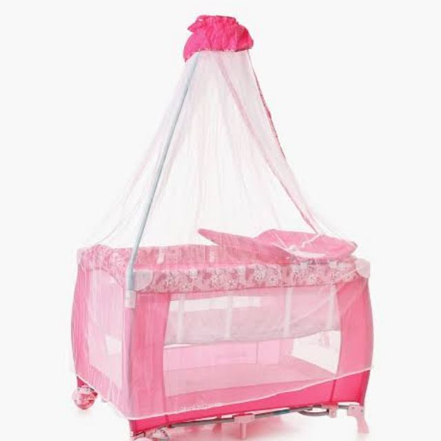 Giant Carrier Baby Crib Pink | Shopee 
