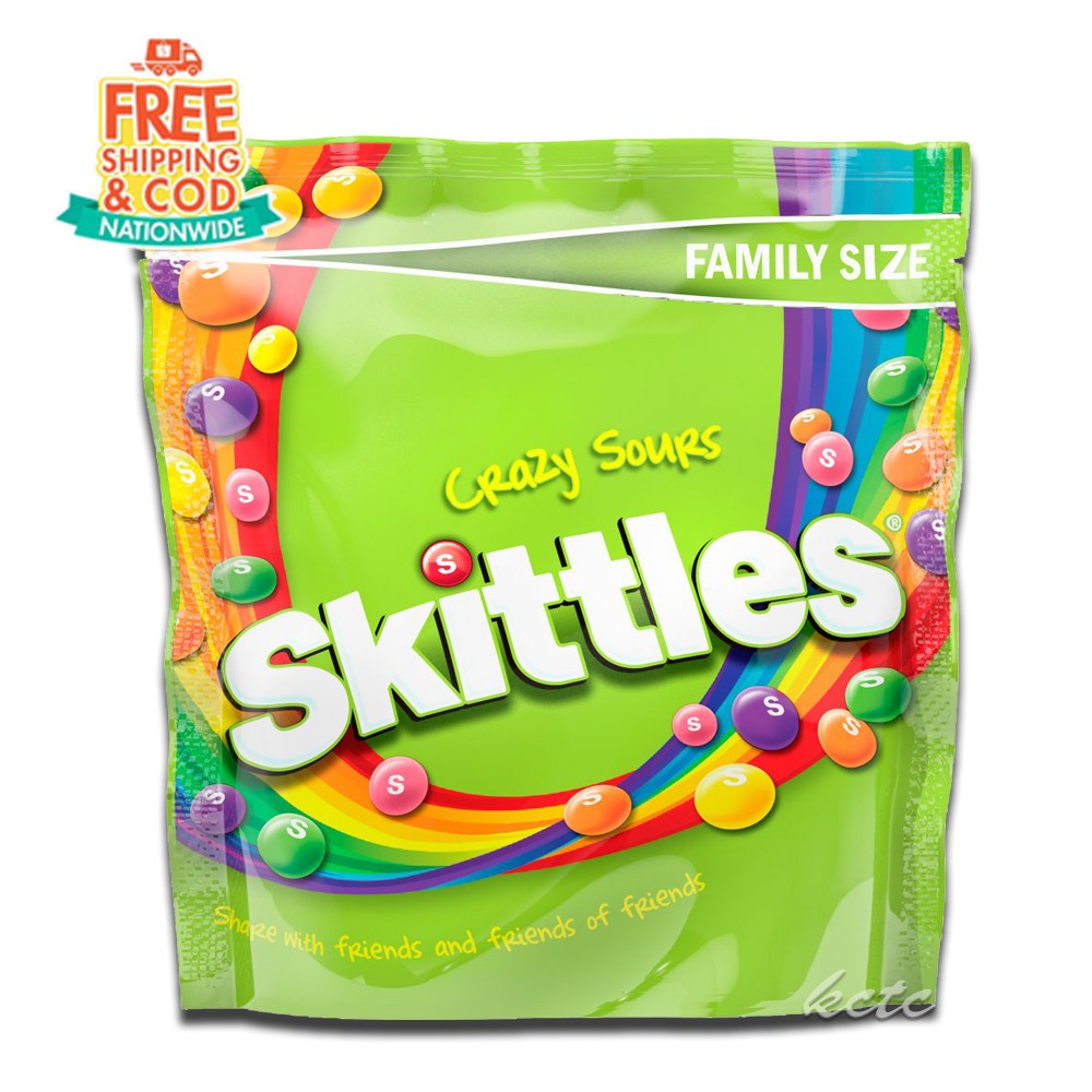 SKITTLES Family Size Crazy Sour | Shopee Philippines