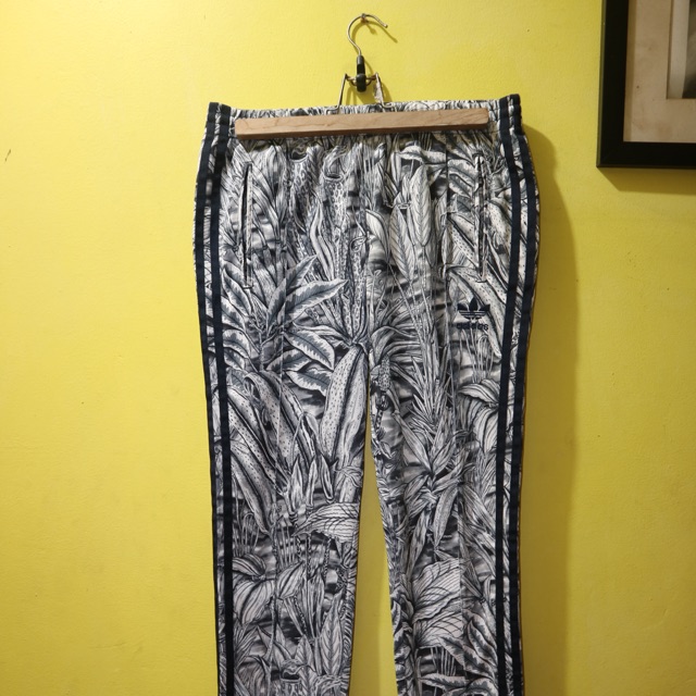 adidas flower track pants