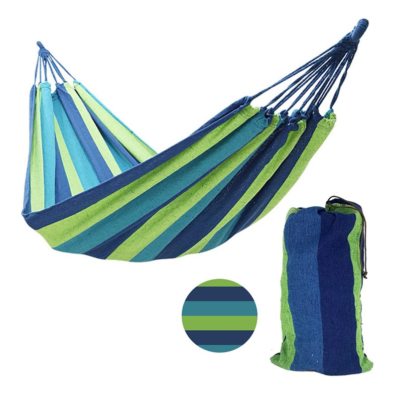 Portable Cotton Rope Outdoor Hammock Duyan | Shopee Philippines