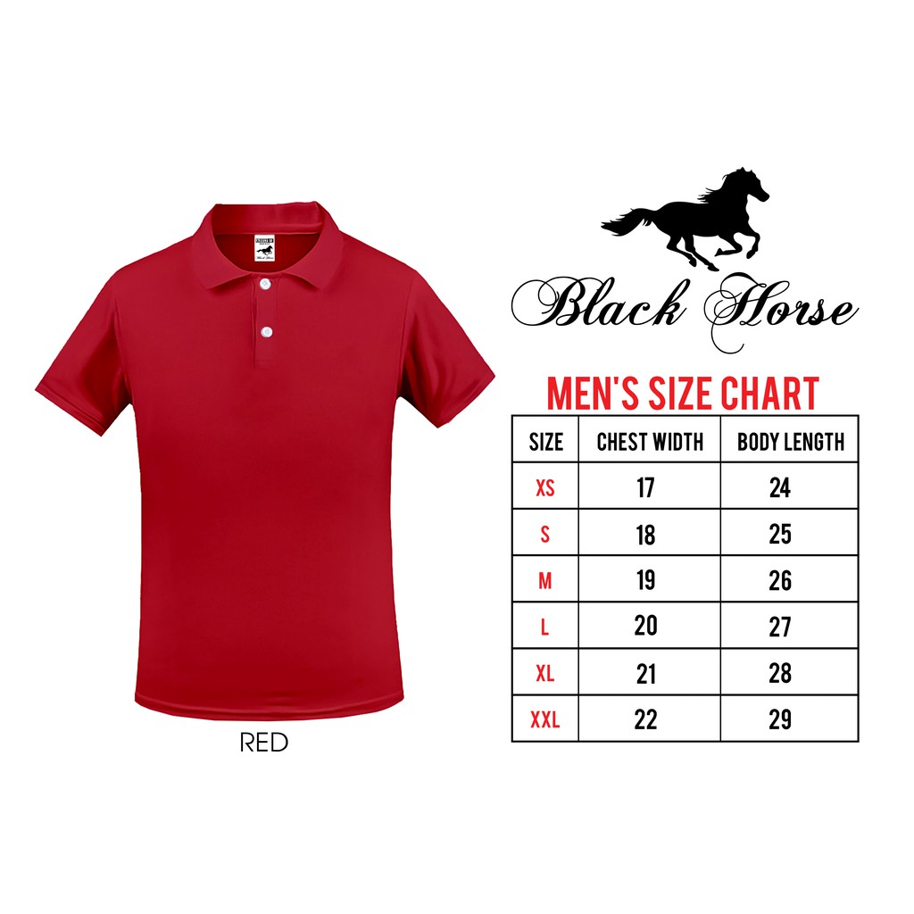 black polo t shirt with red horse