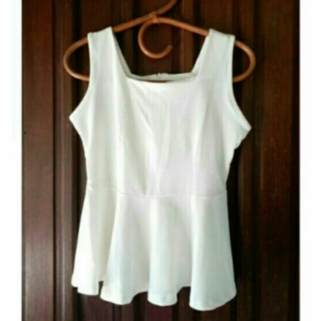 shopee sleeveless blouse