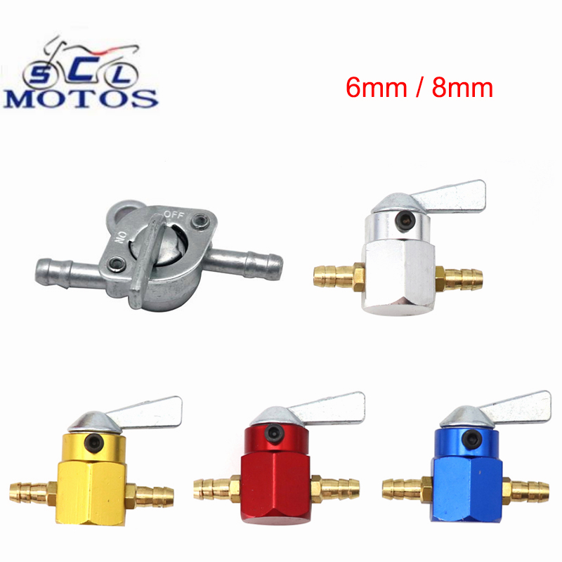 Fuel Petrol Tank Switch Tap Petcock Gasoline Valve With Two Ends On/Off