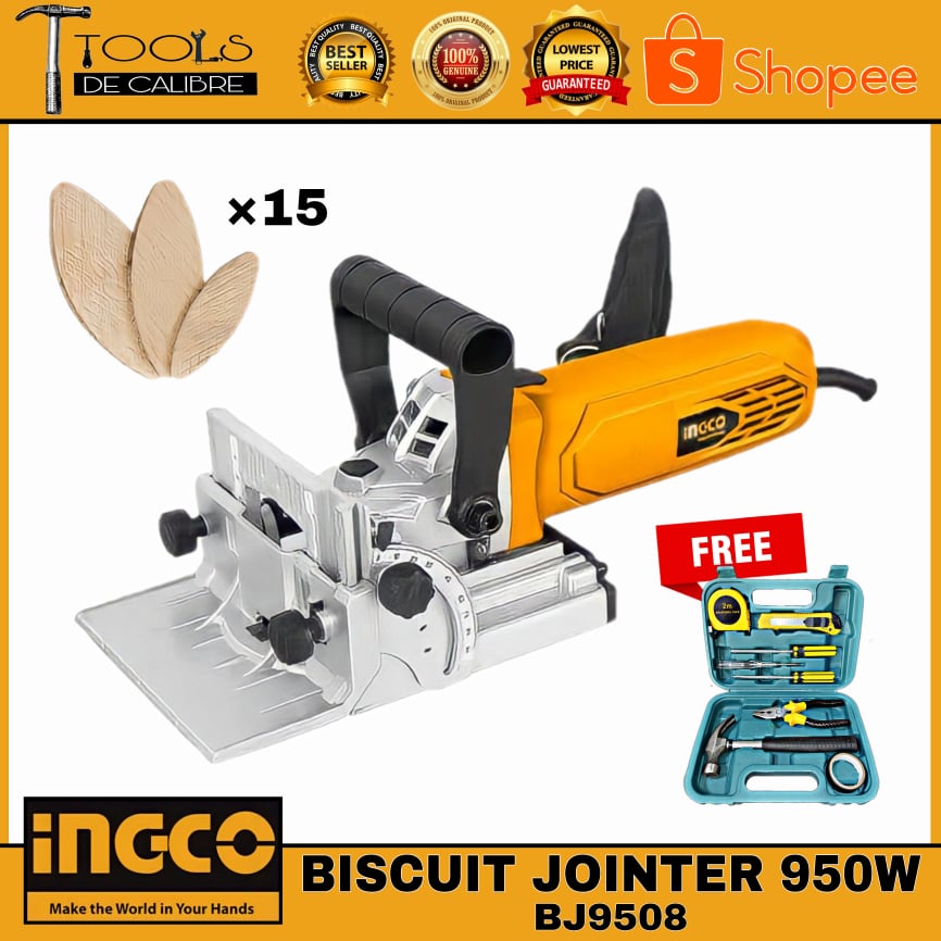 INGCO Biscuit Jointer BJ9508 w/ FREE TOOLSET Shopee Philippines