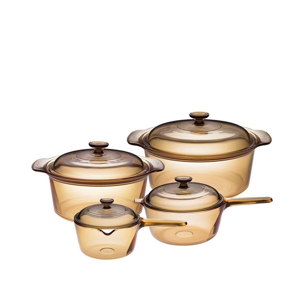 On Hand 100 AUTHENTIC VISIONS 8PC COOKWARE SET Shopee Philippines