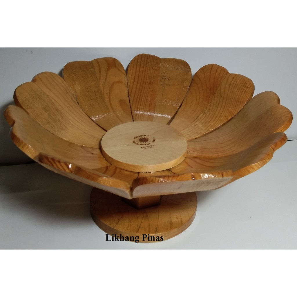 wooden fruit tray