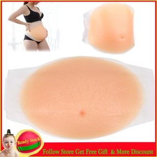 Artificial Baby Tummy Belly Fake Pregnancy Pregnant Bump Silicone HOT SALE 