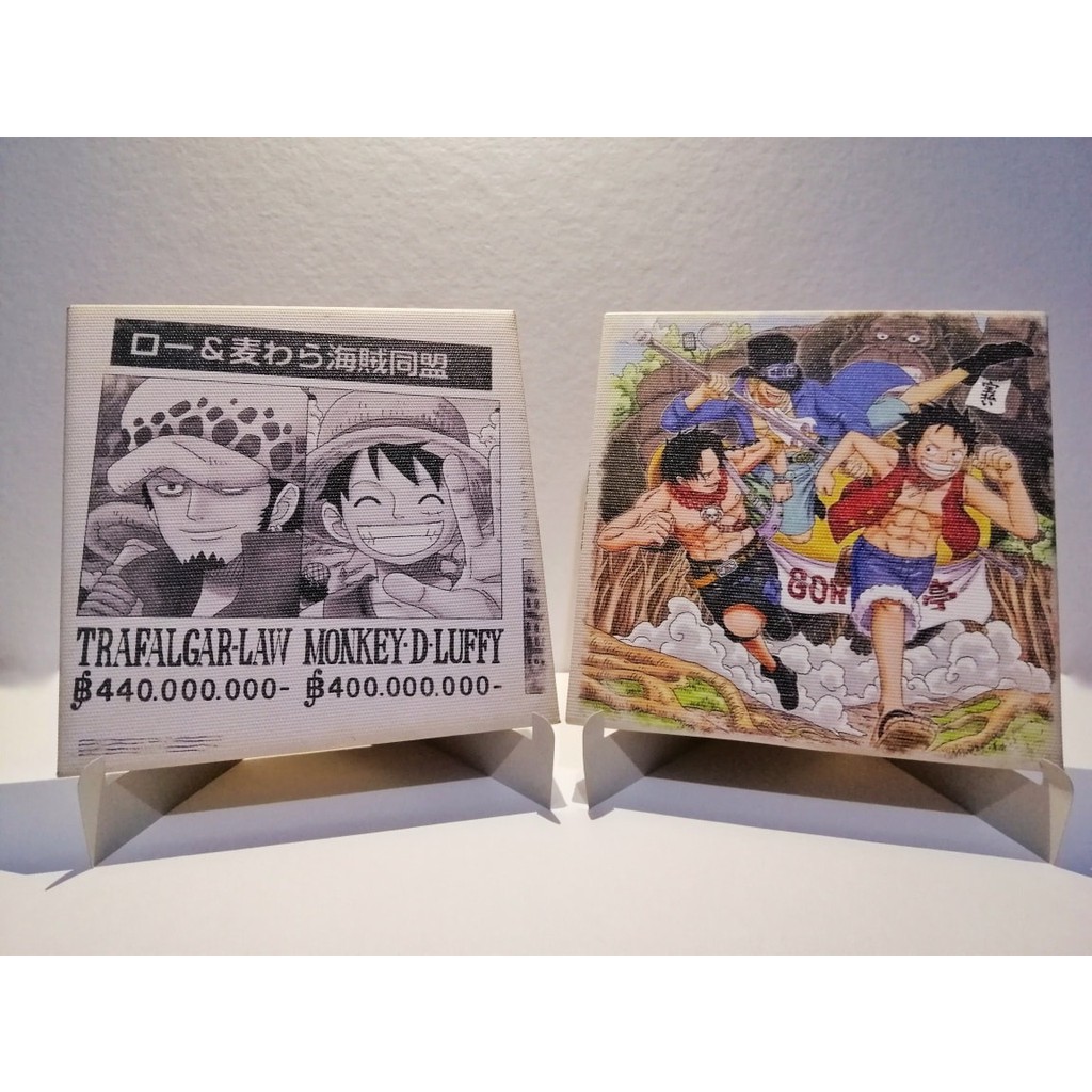 One Piece Ichiban Kuji The Greatest th Anniversary Canvas Wood Display Board Ace Sabo Luffy Shopee Philippines