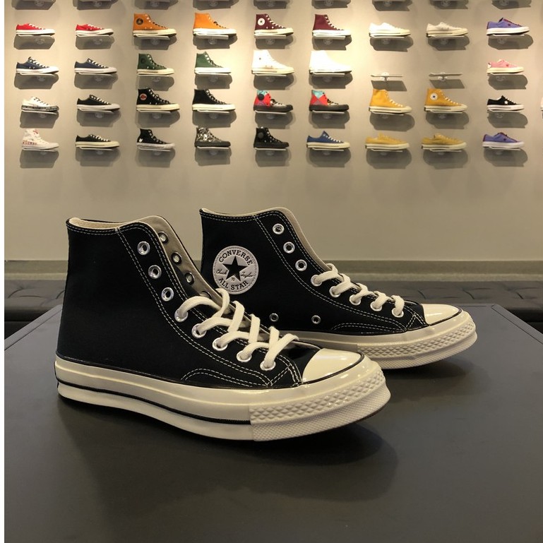 converse high cut shoes 1970s Rubber canvas shoes chuck 70s Ship from ...