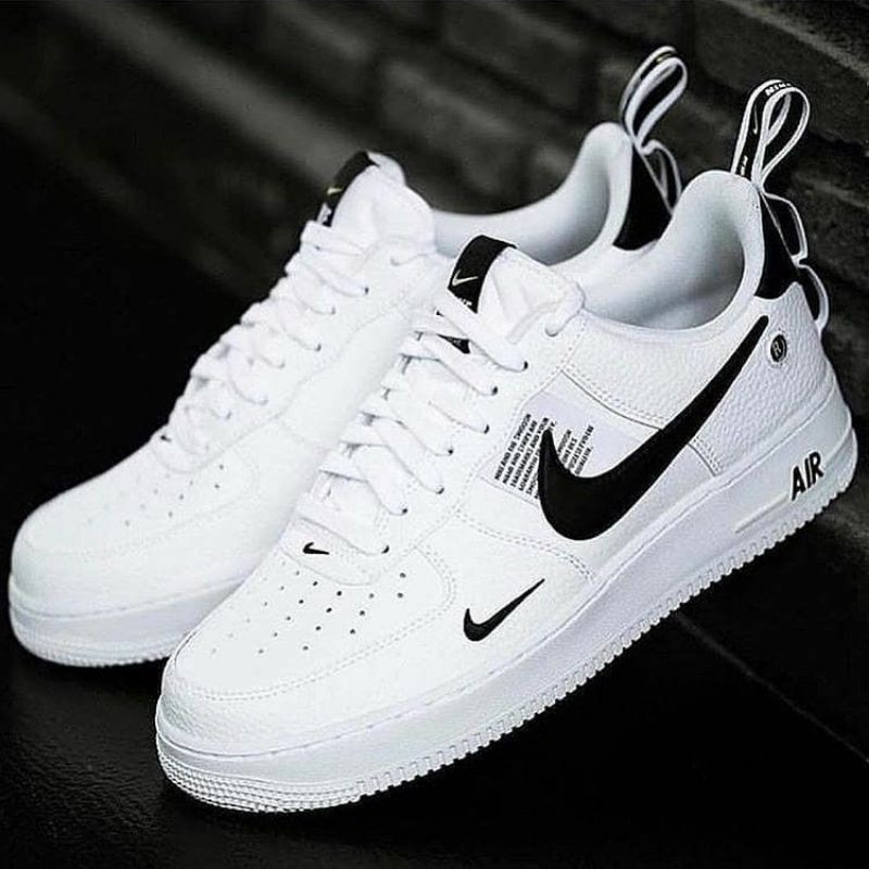 nike air force 1 black and white