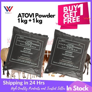 [BUY1 TAKE1] ATOVI - wonder powder 1kg + 1kg Premix for Animals, pets, swine (Poultry, Livestock)