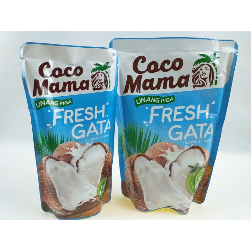 Coco Mama Fresh Gata ( Coconut Cream )200ml & 400ml 