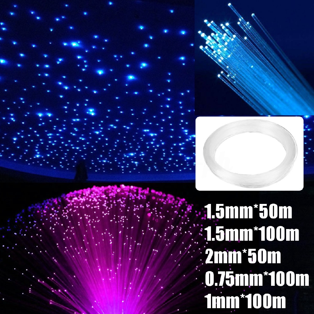 Pmma End Glow Fiber Optic Cable For Star Ceiling Lamps