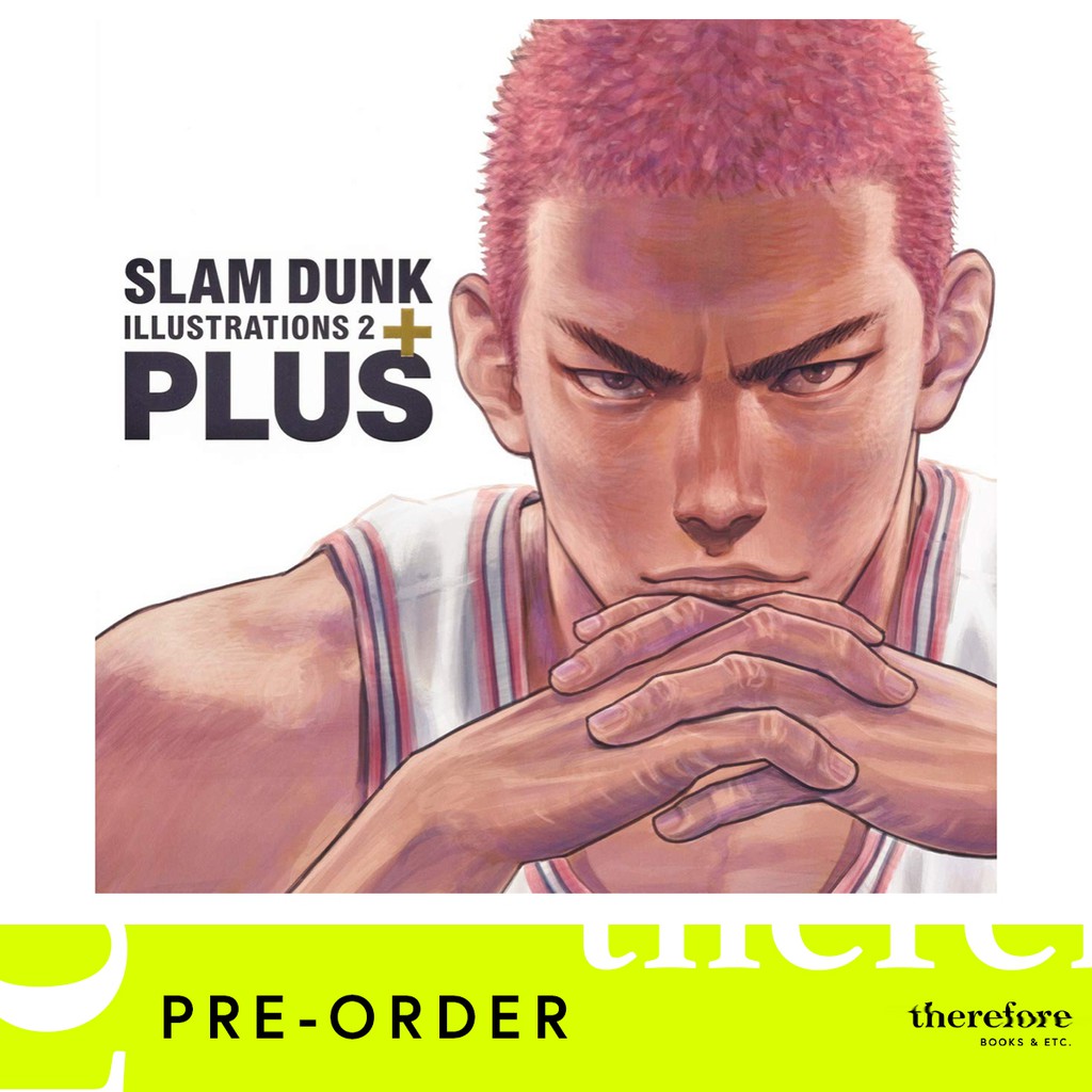 Pre Order Plus Slam Dunk Illustrations 2 Inoue Takehiko Japanese Text Shopee Philippines