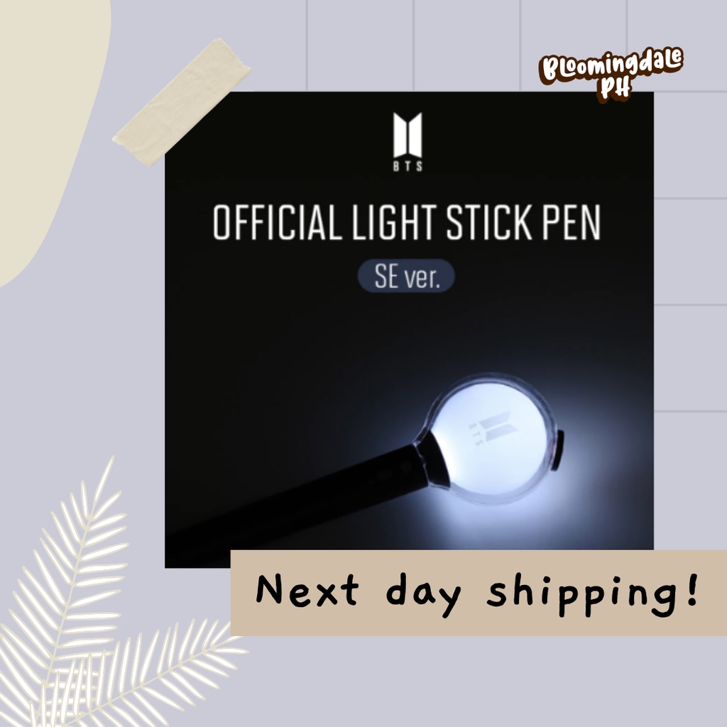 [ONHAND WEVERSE] OFFICIAL BTS LIGHT STICK PEN SE VER. Shopee