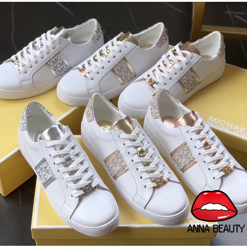 mk white shoes