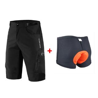 baggy bike shorts with padding