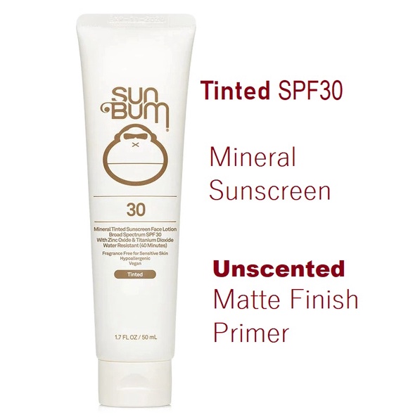 Sun Bum Mineral Tinted Sunscreen Face Lotion SPF30, 50ml Shopee