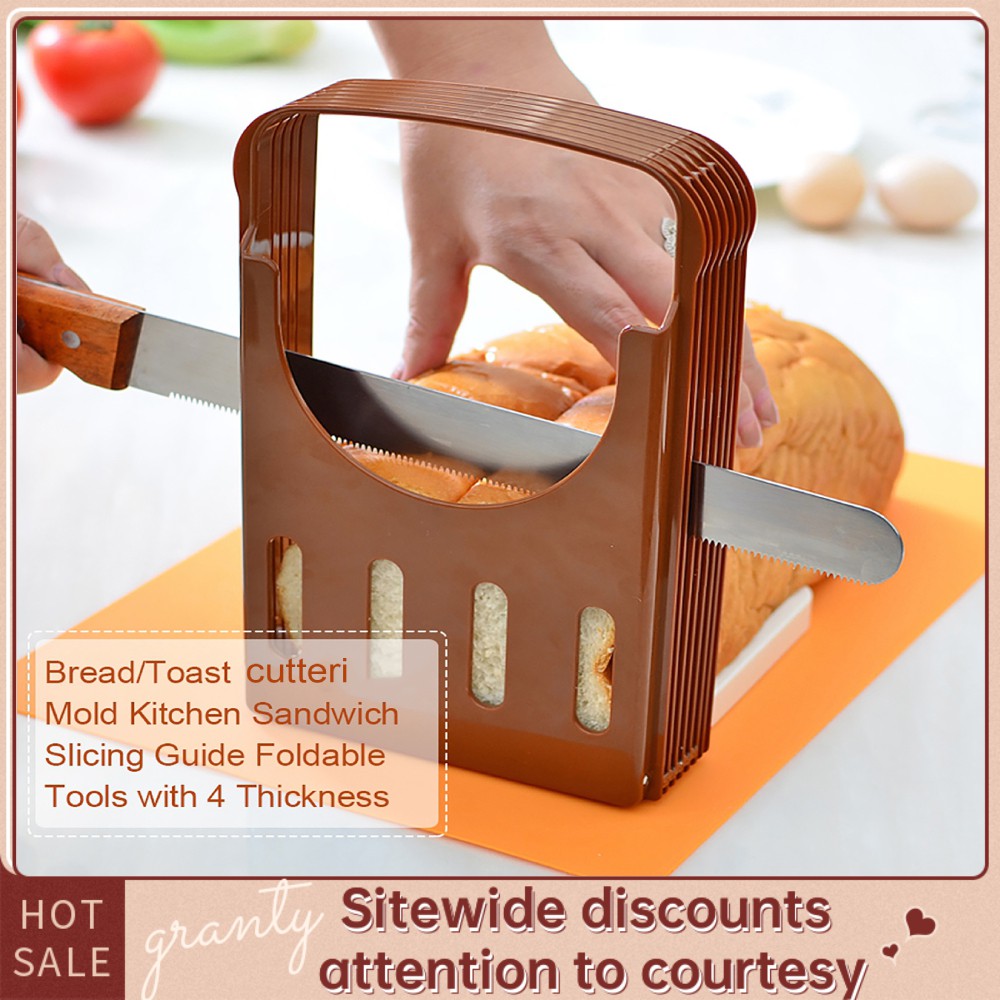 Bread/Toast Slicer/Cutter Mold Kitchen Sandwich Bread Cutter Shopee