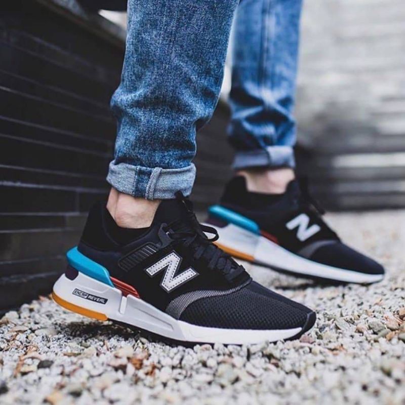 New Balance 997s Encap Reveal Black White | Shopee Philippines