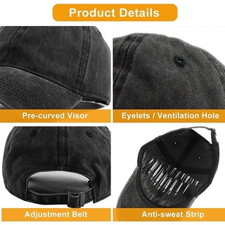 Latest Ins Hip Hop Hat Komatsu Logo Lycra Retro Distressed Washed cap Custom printing Peaked cap #5