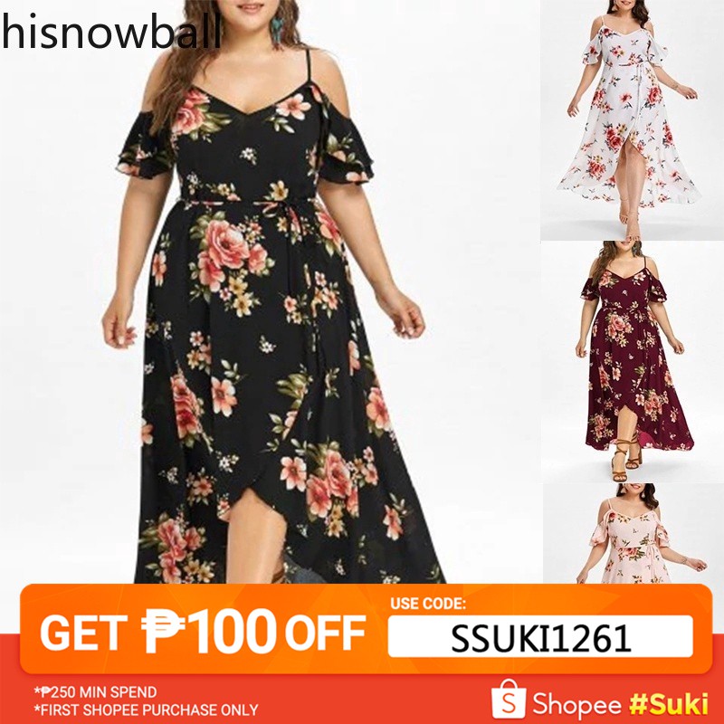 shopee hawaiian dress