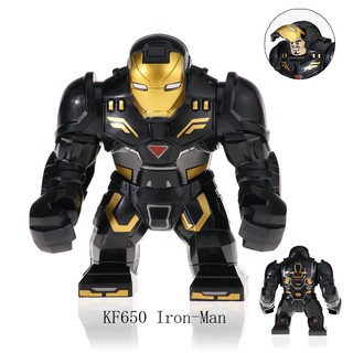 black iron man lego