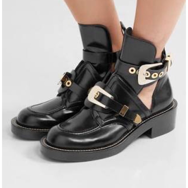 balenciaga cutout boots look alike