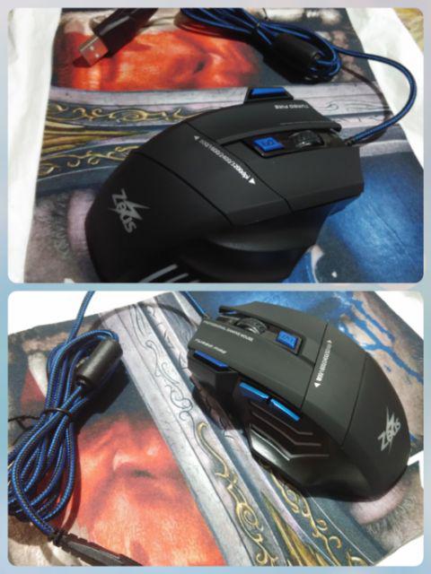 Zeus M330 High Speed Gaming Mouse with Mouse Pad | Shopee Philippines