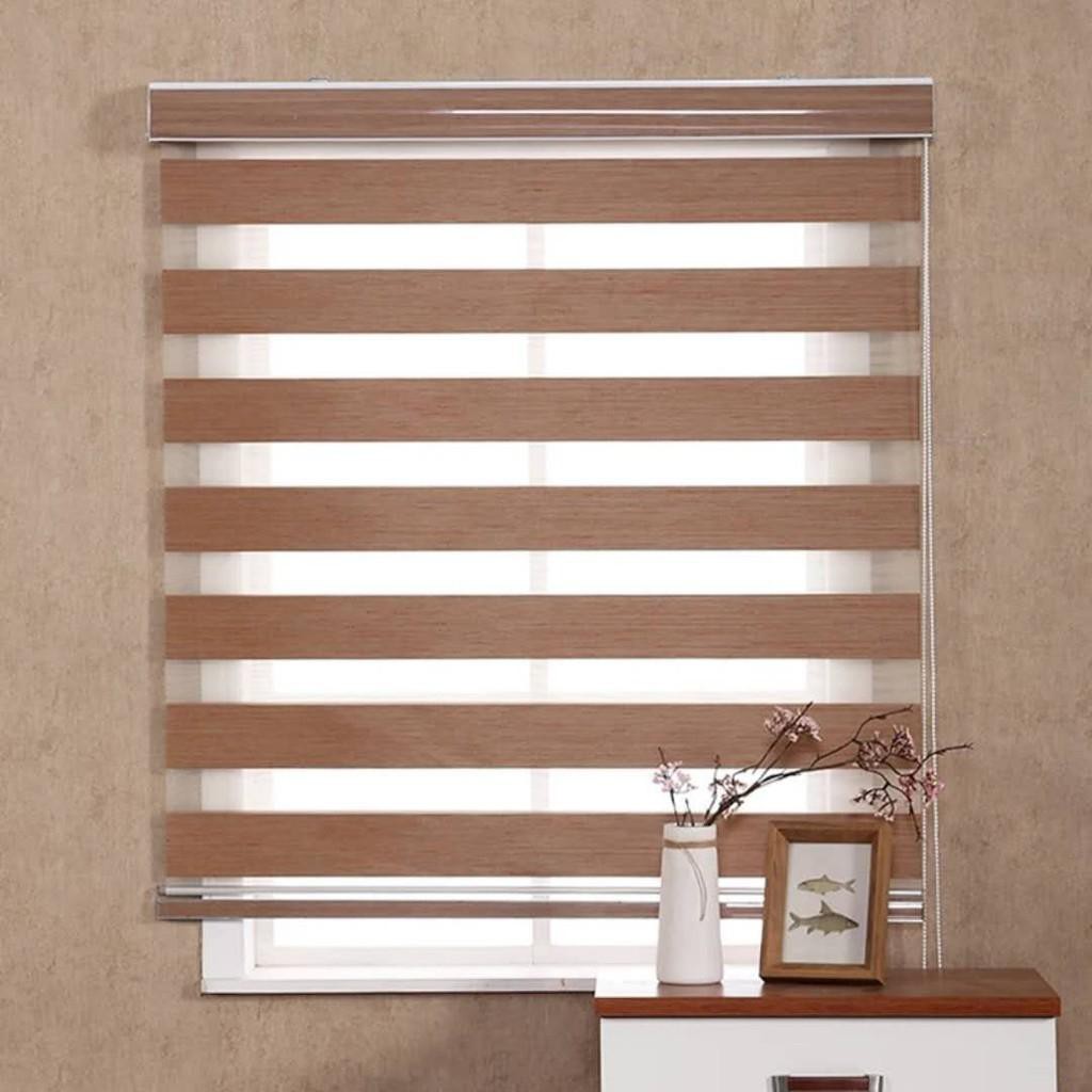 Plain Modern Roller Blinds Curtain(80cmwidthx160cmheight) Shopee