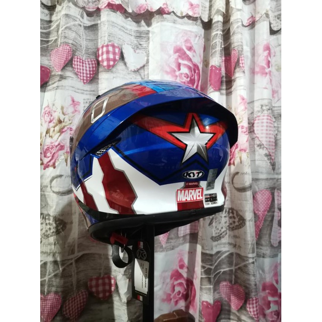 KYT HELMET TTC CAPTAIN AMERICA LARGE Shopee Philippines