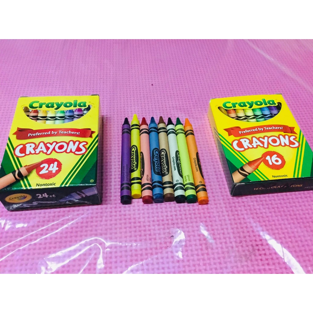 CRAYOLA CRAYONS 8, 12, 24 COLORS Shopee Philippines