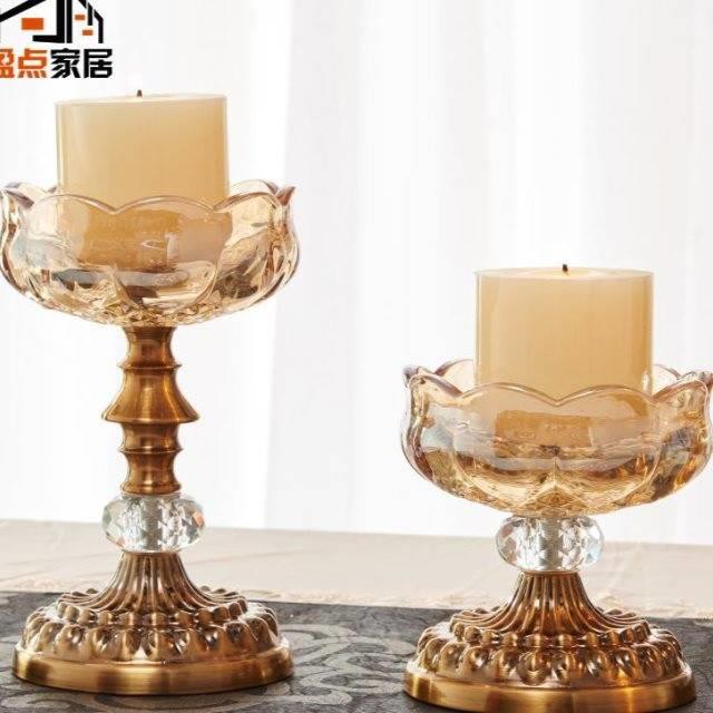 cheap glass candlestick holders