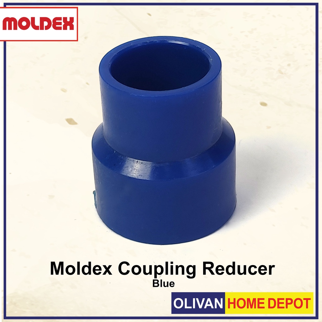 MOLDEX Blue Fittings PVC Coupling Reducer Potable Water Piping System