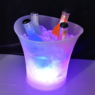 5L High Capacity LED Light Lamp ICE Bucket Curve Design Automatic Color Changing Battery Powered Operated IP65 Water Res #9