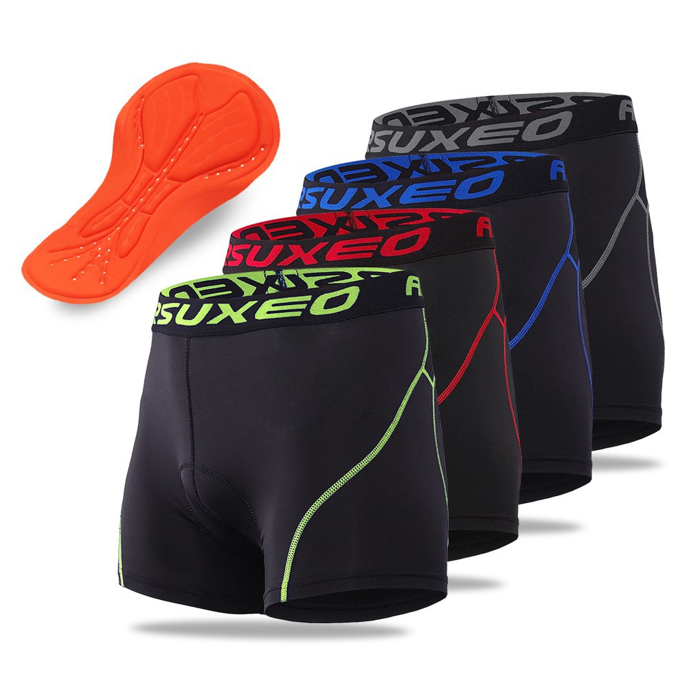 arsuxeo men's cycling under shorts