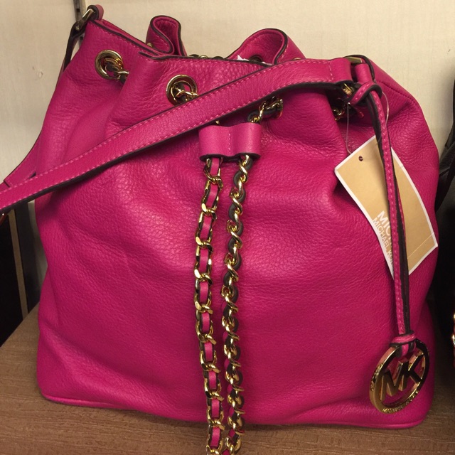 michael kors drawstring bag